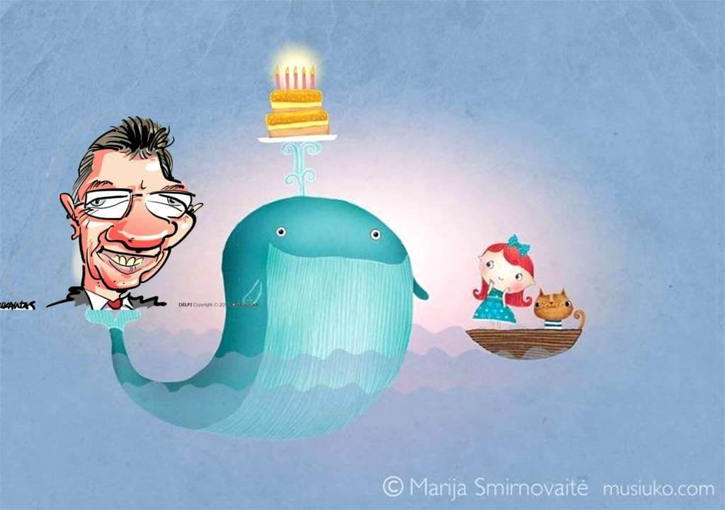 algirdas butkeviciu ir banginukas